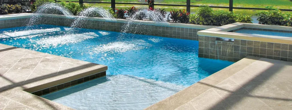 Fort Myers gunite pool & spa.