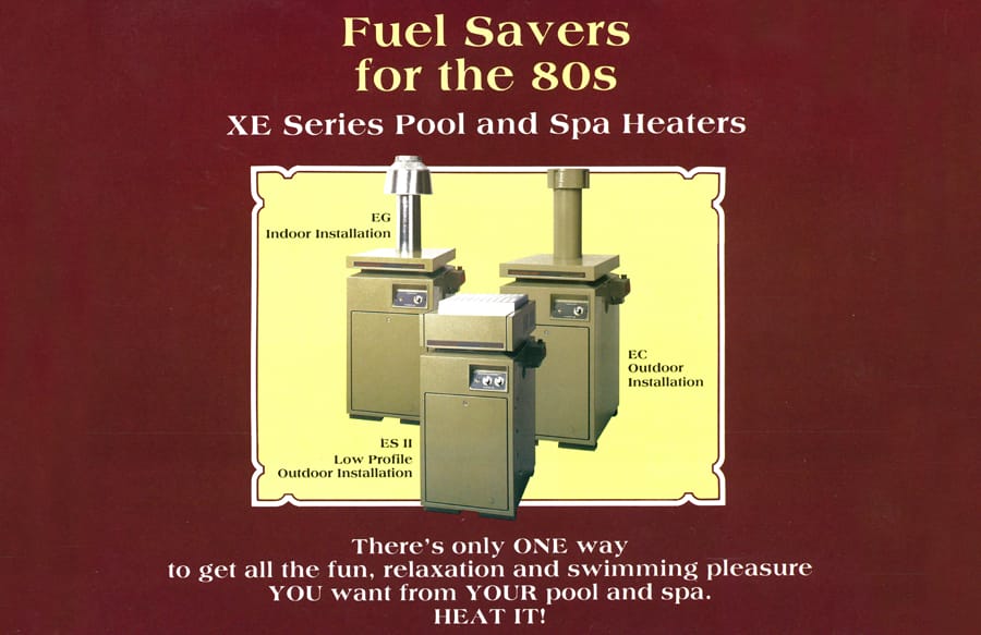 1980's ad for energy-efficient swimming pool equipment.